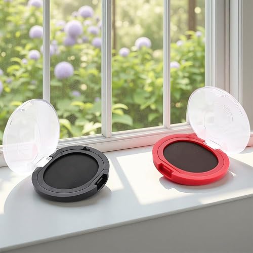 Miniatura 7 de Almohadilla de huellas dactilares sin tinta, paquete de 2 almohadillas de huellas dactilares profesionales portátiles de secado rápido, suministros