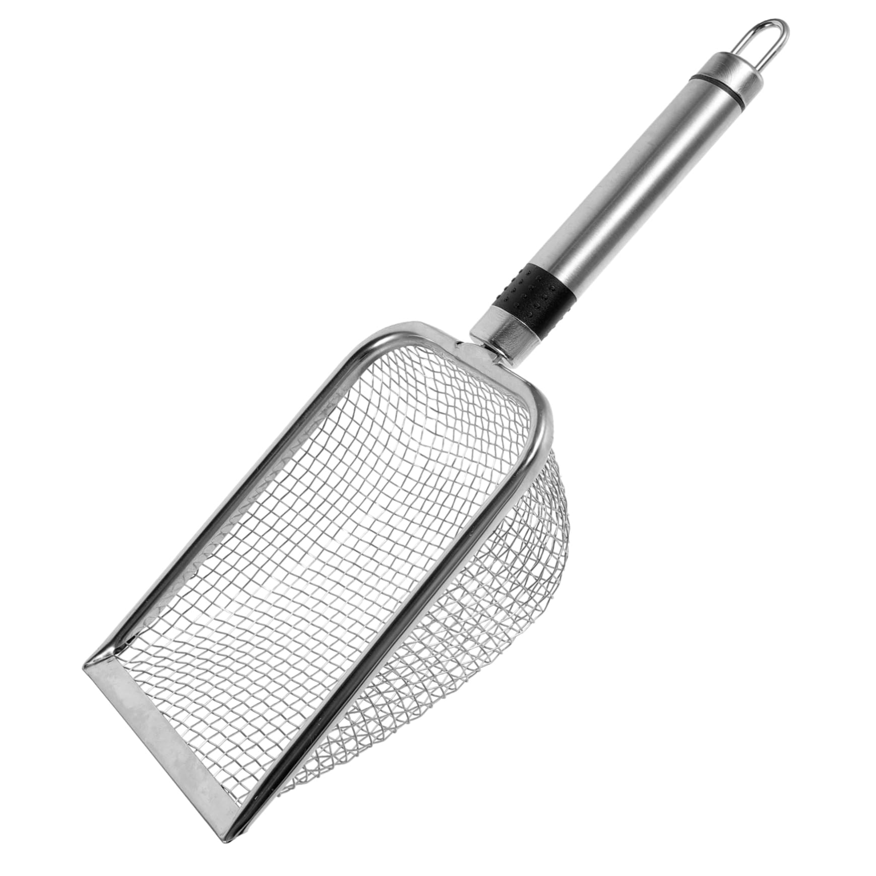 ERINGOGO Large Beach Shovel with Mesh Filter Sand Sifting Tool for Shell Collecting and Comfortable Grip for Beach Fun and Shell Hunting