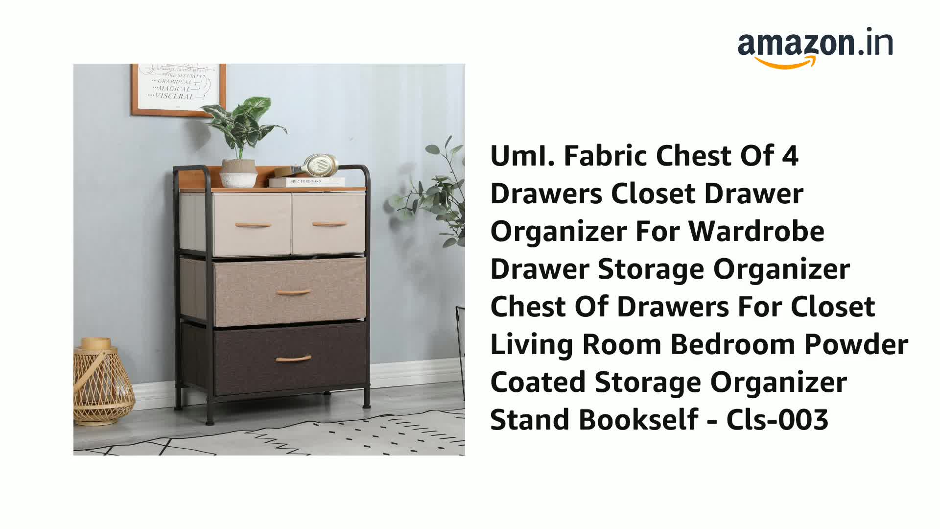 draw drawers バックオープンTシャツ ベージュ Amazon Brand - Umi Fabric Chest of 4 Drawers Closet Drawer