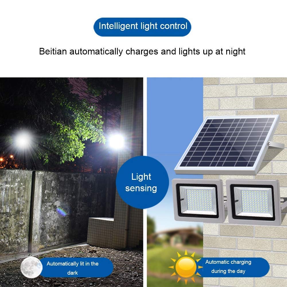 Jasny reflektor solarny LED Pilot zdalnego sterowania Solar Garden Light ściemniana jasność i harmonogram światło słoneczne wodoszczelne oświetlenie garażowe oświetlenie zewnętrzne Solar Street