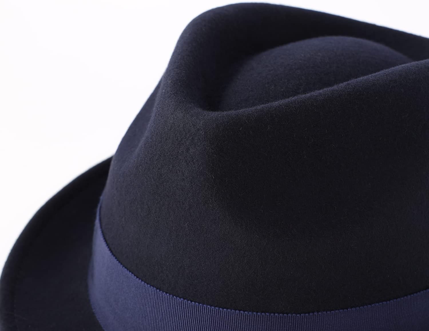 Home Prefer Men's Wool Felt Winter Hat Short Brim Fedora Hat - Image 5