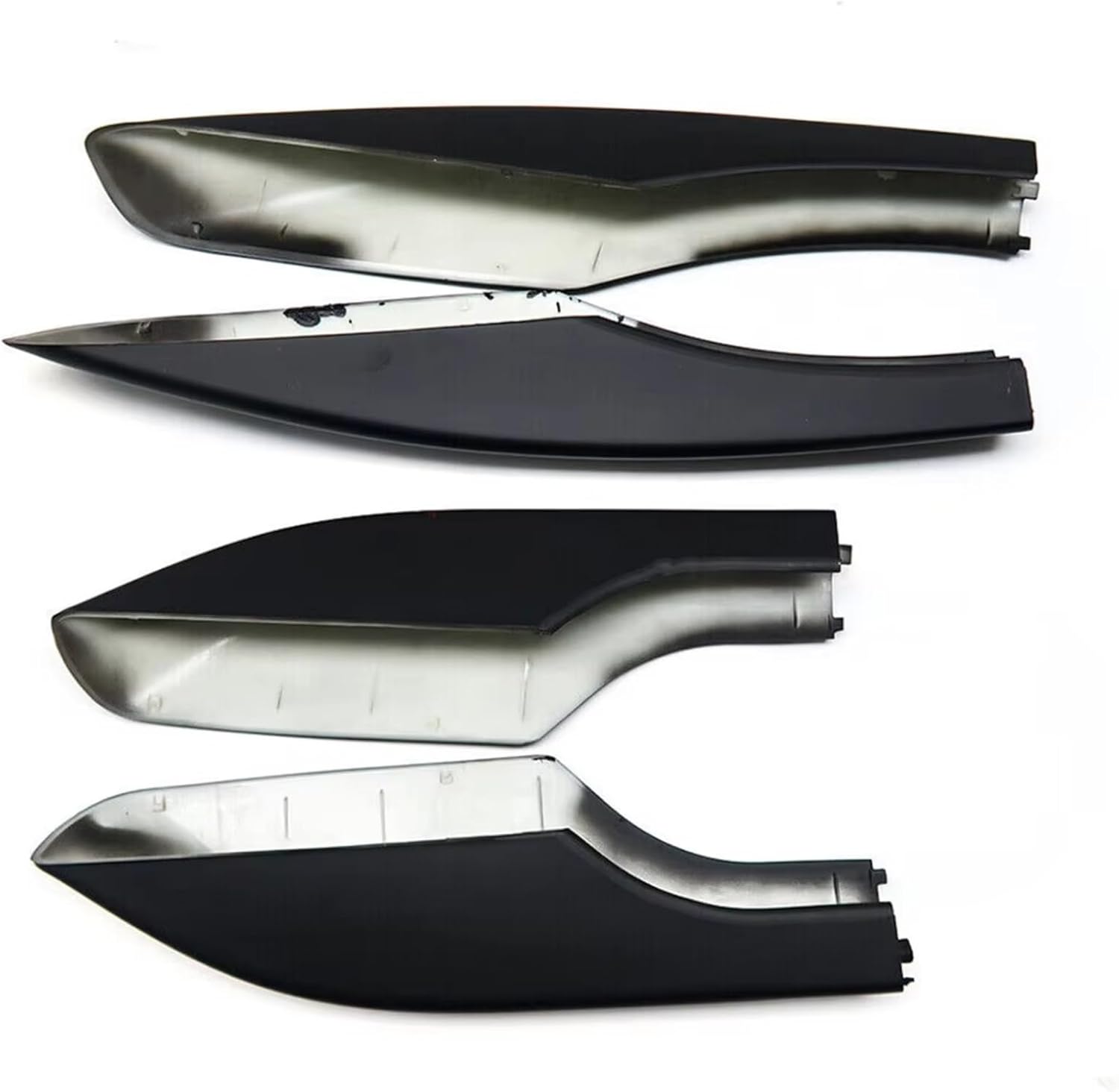 Roof Rail Rack End Cap Shell for Toyota for Fortuner AN50 2004-2014 Roof Rack Bar Rail End Protection Accessories for Parts