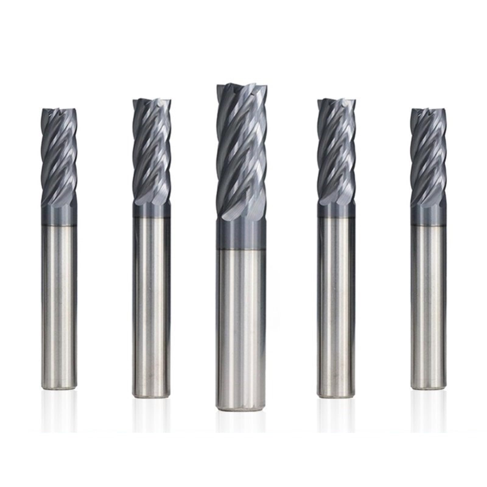 6 flet frez z węglika metalowego TiAIN powlekany frez CNC HRC55 narzędzia do frezowania CNC, 8x35x100x8D