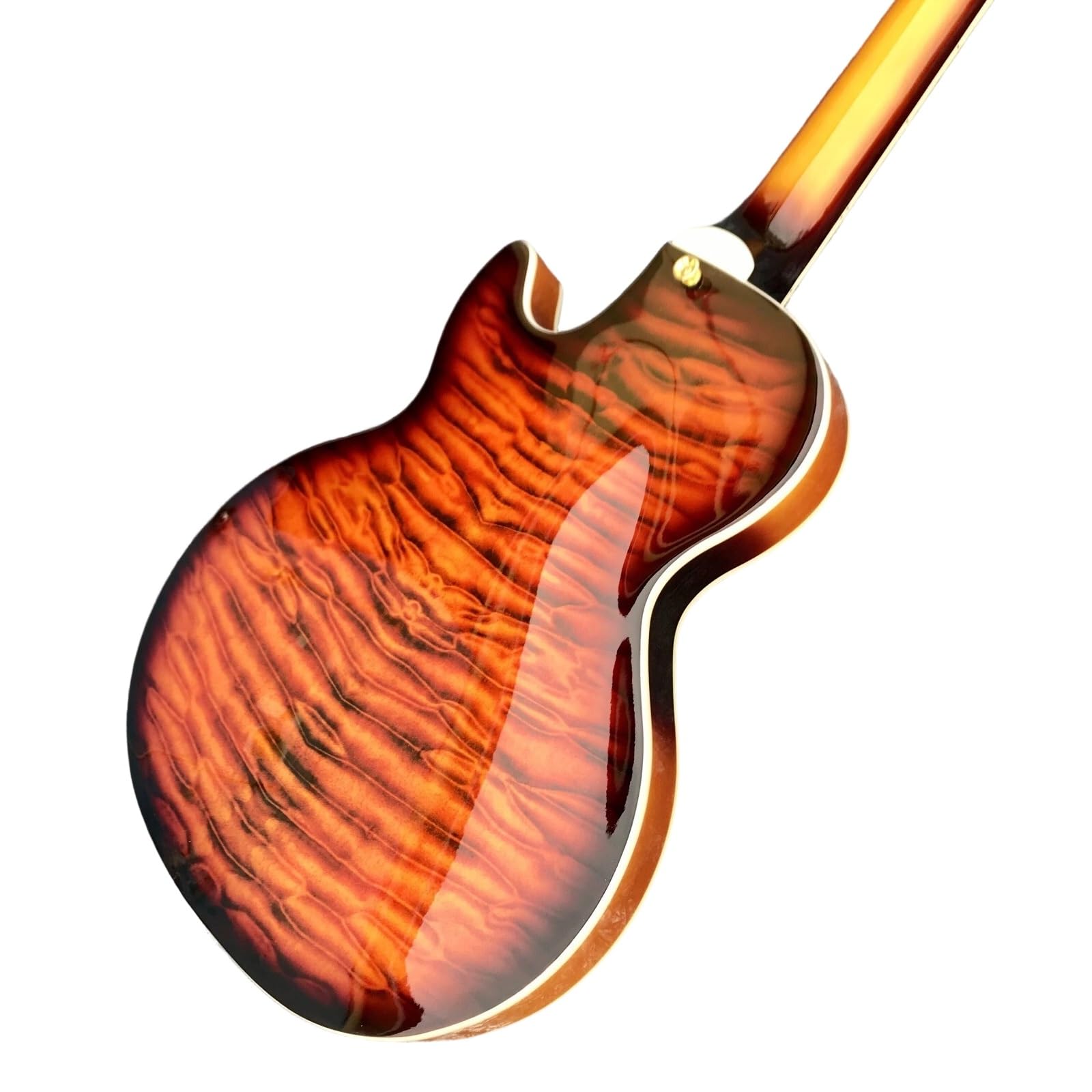 Standard Gitara Elektryczna 6 Strunowe Cewki Do Gitary Elektrycznej Semi Hollow Body Rozdzielające Profesjonalną Wydajność