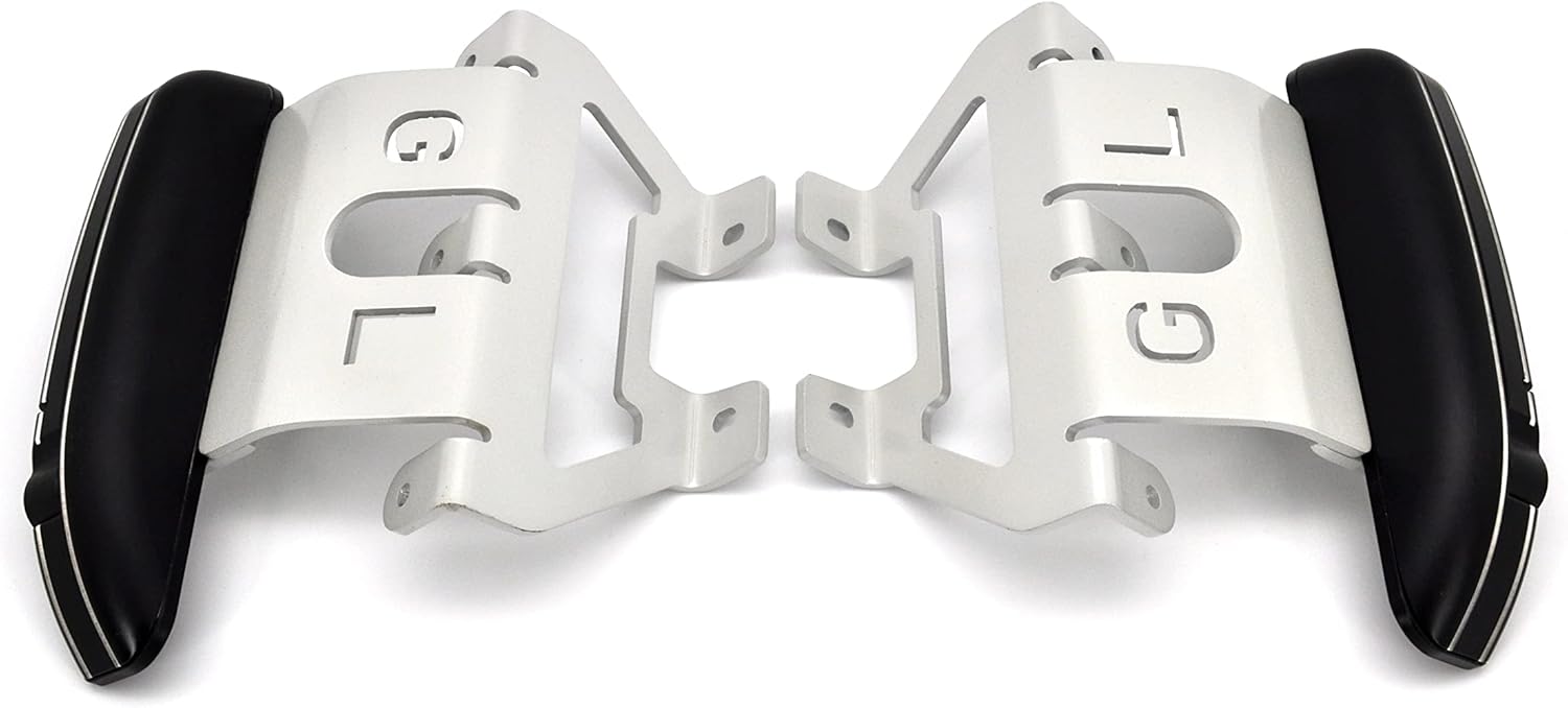 JOMALU Foot Pegs Heel Rest Aero Flip Out Highway Pegs For HONDA GOLD WING1800 GL1800 GL1800B F6B