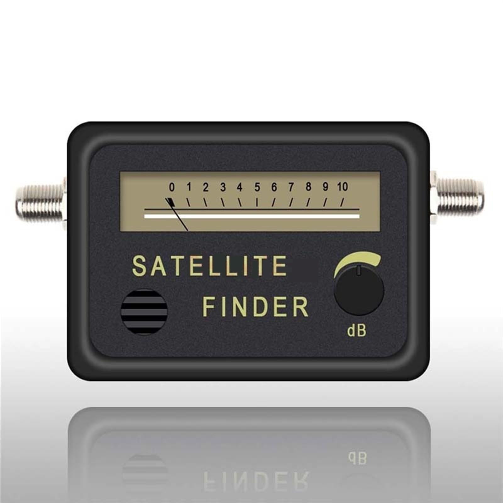 Wyrównanie Wizjera Satelitarnego Miernik Sygnału Receptor Dla Anteny Telewizyjnej LNB Cyfrowy Wzmacniacz Sat Finder Precyzyjne Wykrywanie(Added White cable)