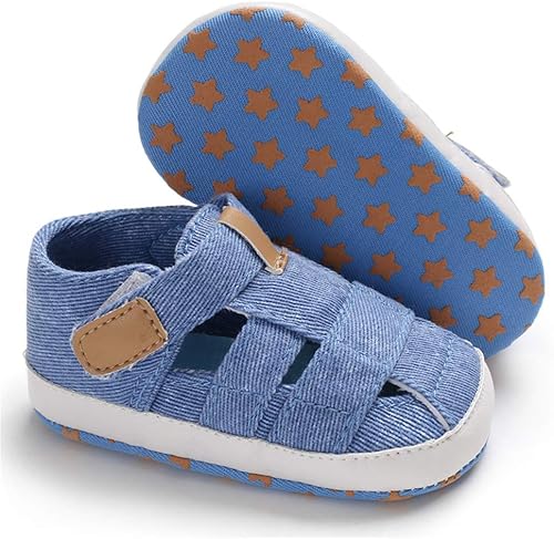 Miniatura 5 de SOFMUO Sandalias de punta cerrada, transpirables, atléticas, suaves, antideslizantes, para el verano, para la playa, caminar