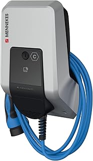 Mennekes 1349401 AMTRON Charge Control 11-11 kW Wallbox - Typ2-Ladesteckdose - E-Auto-Heimladestation KfW-förderfähig