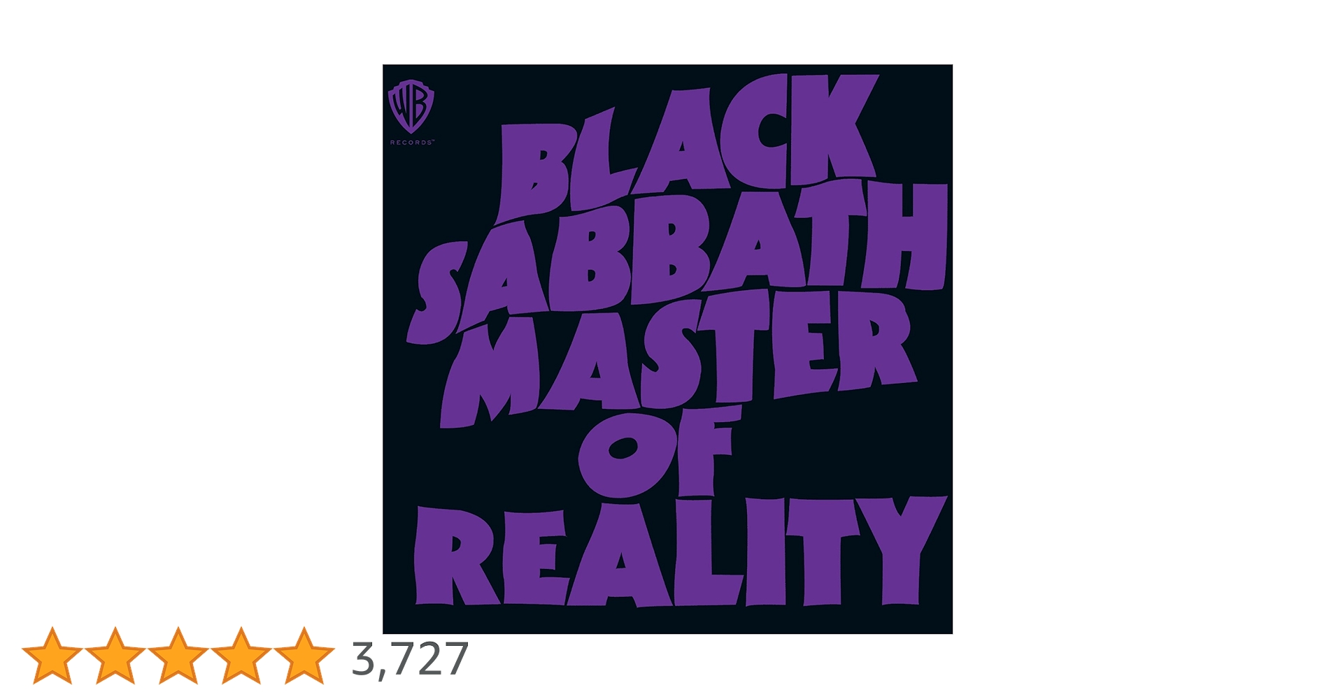 Amazon.co.jp: Master Of Reality: ミュージック