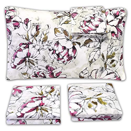 Image of Twin Sheets - Breathable Luxury Sheets with Full Elastic & Secure Corner Straps Built In - 1800 Supreme Collection Extra Soft Deep Pocket Bedding Set, Sheet Set, Twin, Dolce