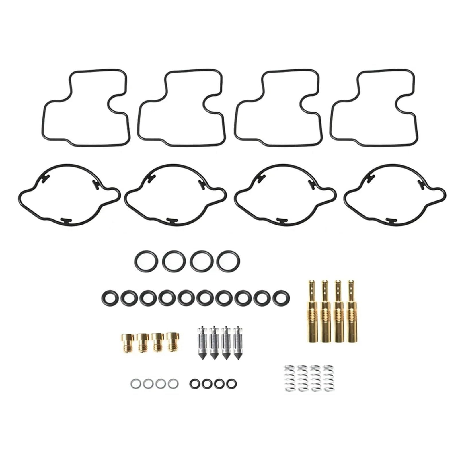 Kit revisione completo motore Adatto per Honde CBR900RR CBR 900 RR SC33 BJ 1996-1999 4 pezzi Kit di riparazione carburatore Carb Set di ricambio Kit Guarnizioni per motore
