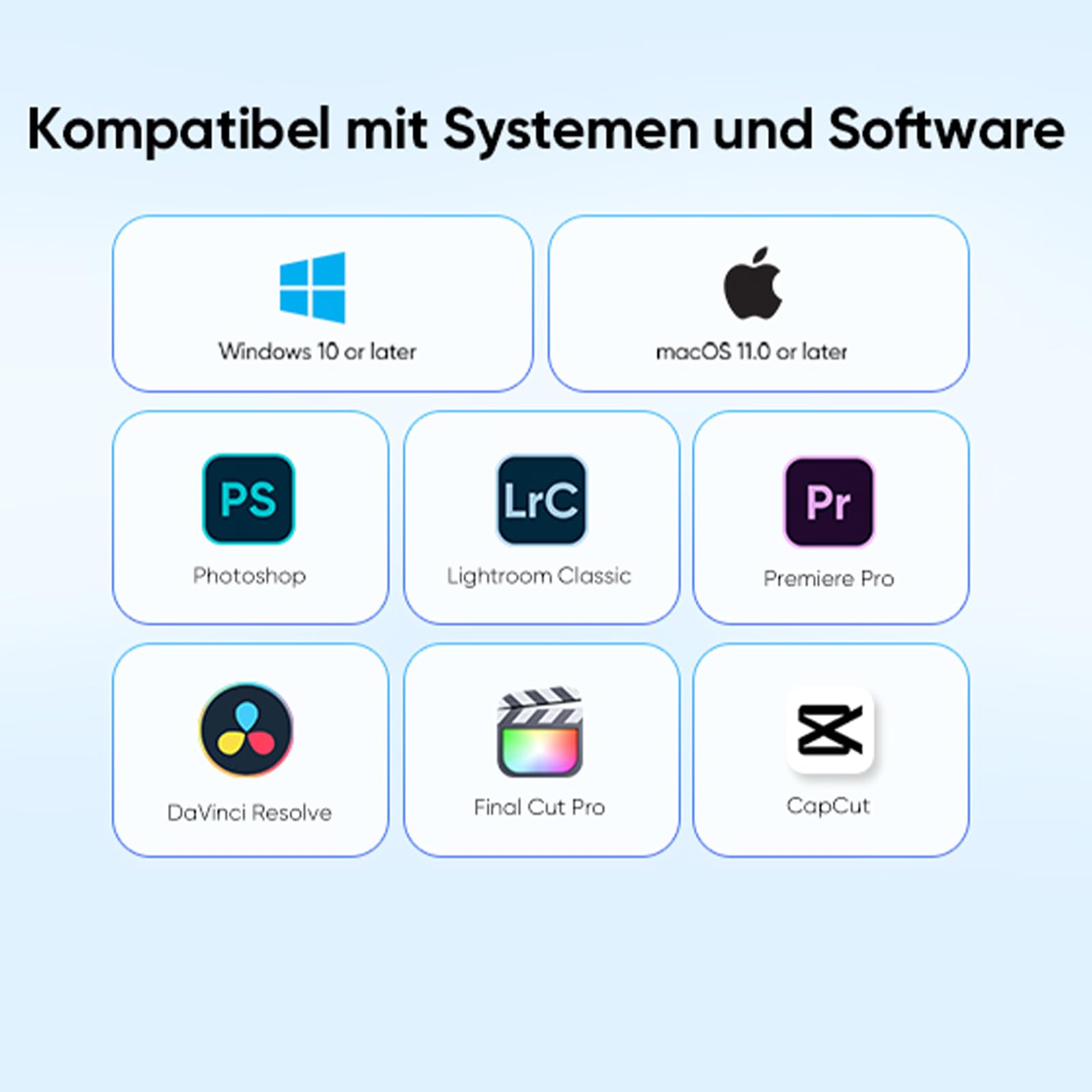 XPPen Pilot Pro Kreativ-Konsole, Pro Bluetooth-Controller für Grafikdesign | Video Editing, Videoschnitt mit Adobe, Photoshop, Lightroom Classic, Premiere Pro, DaVinci Resolve, für Windows/macOS