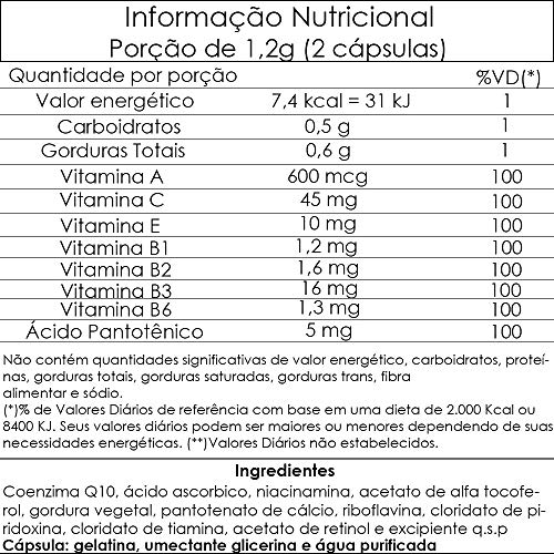 Coenzima Q-10 - Semprebom - 60 caps - 600 mg