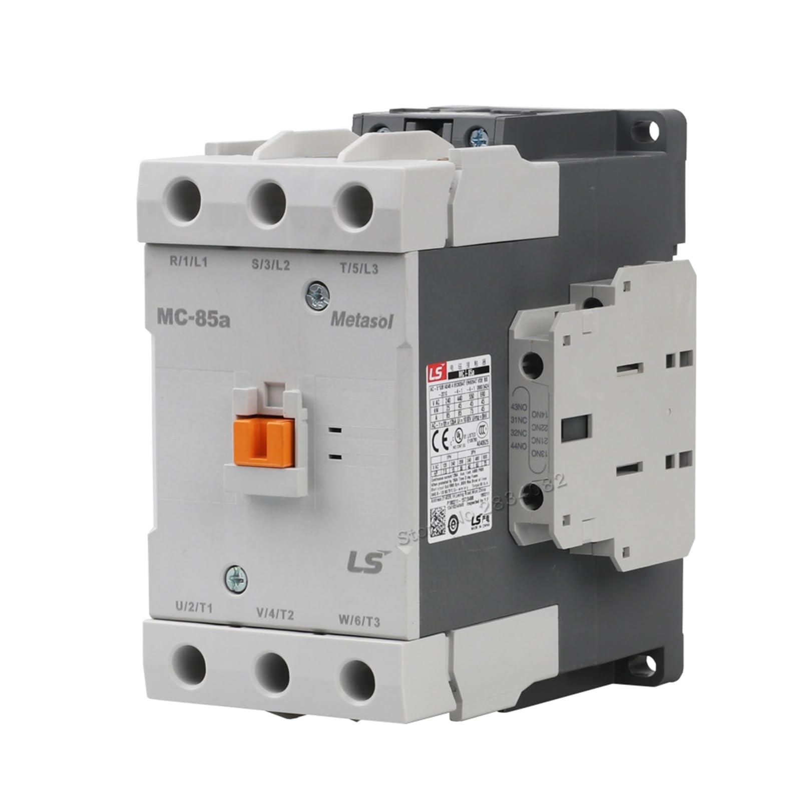 QEFHSVVZE 85A AC Contactor Coil Voltage 380v 220v 110v 48v 36v 24v MC-85a Electromagnetism Contactors LS Electric(Ac110v)