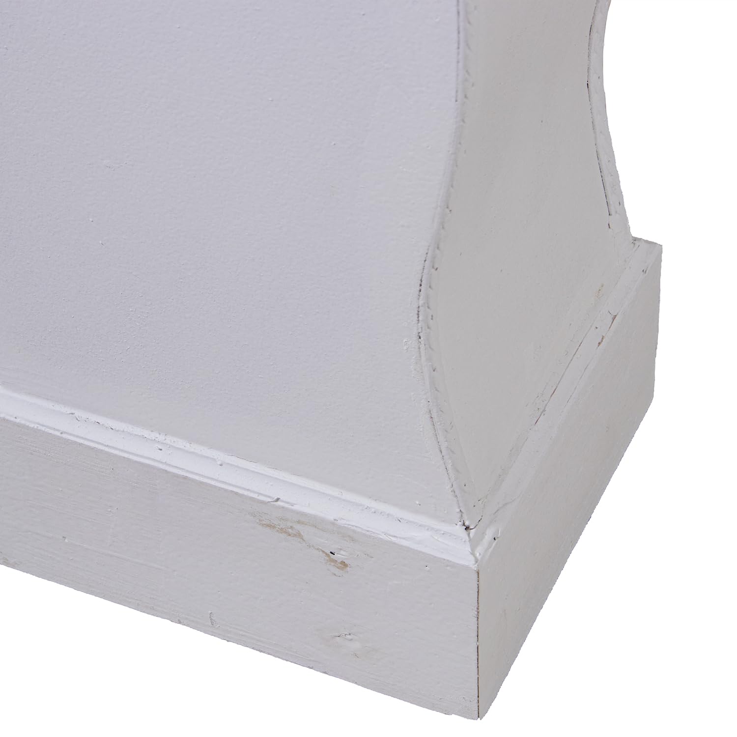 FRENTE CHIMENEA MADERA BLANCO_110X24X100CM, ABETO+DM