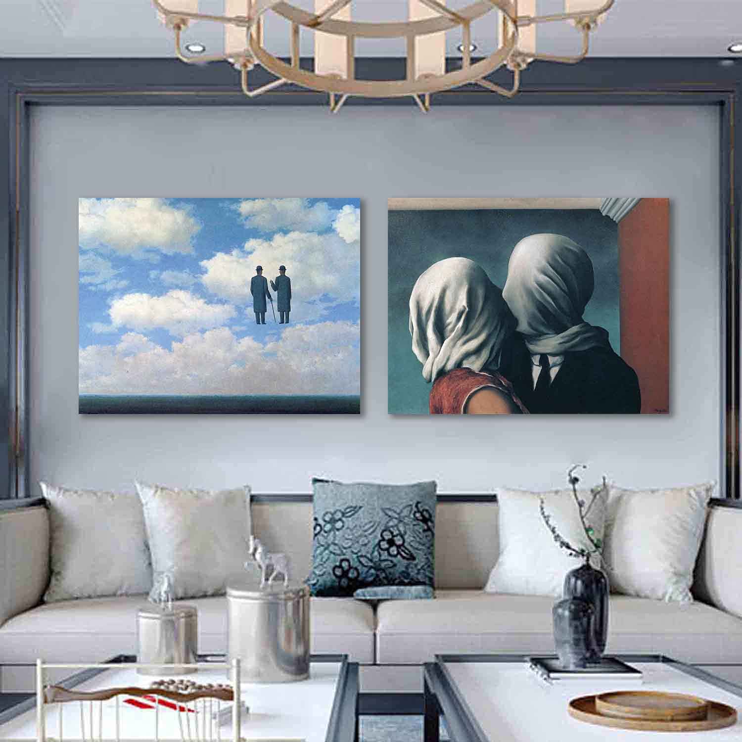 ルネ・マグリット　アートポスター A2版 Amazon.co.jp: zkpzk ルネマグリットアーティストシュールレア