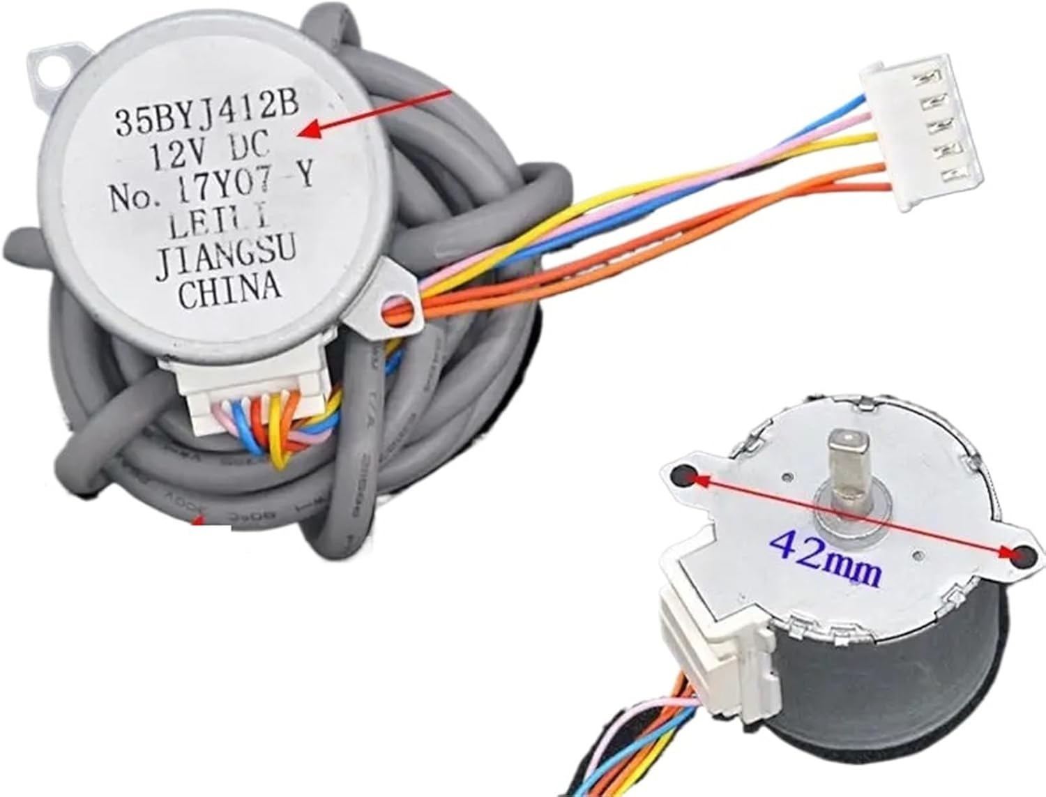 DC12V Step Motor Air Conditioner Accessories Sync Swing 35BYJ412B Parts