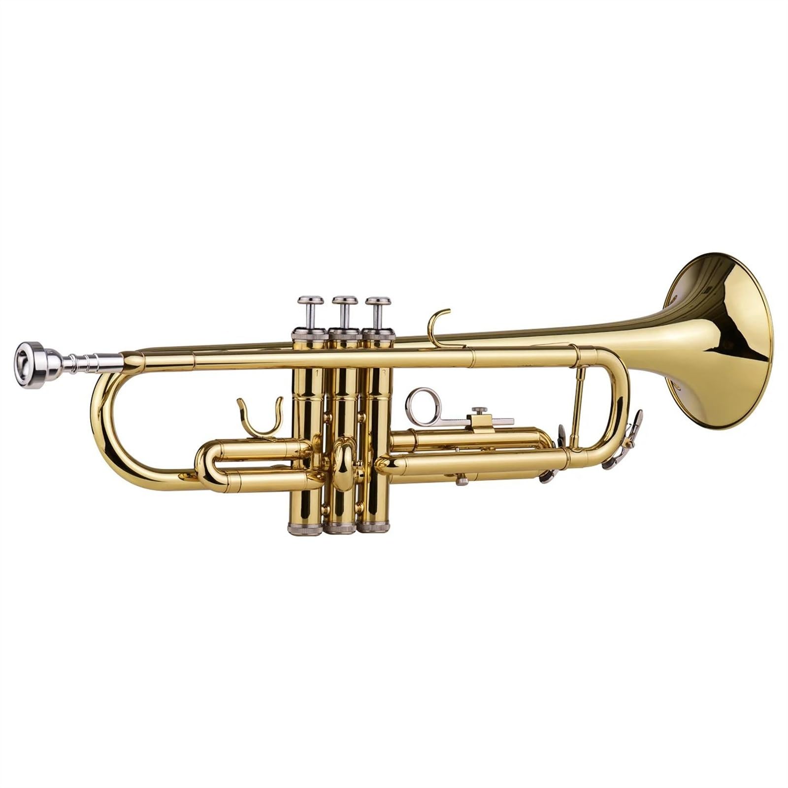 Standard Trąbka Trąbka Bb B Flat Mosiądz Wykwintne Rękawiczki Instrumenty Muzyczne Profesjonalny Standardowy Dźwięk Trąbki