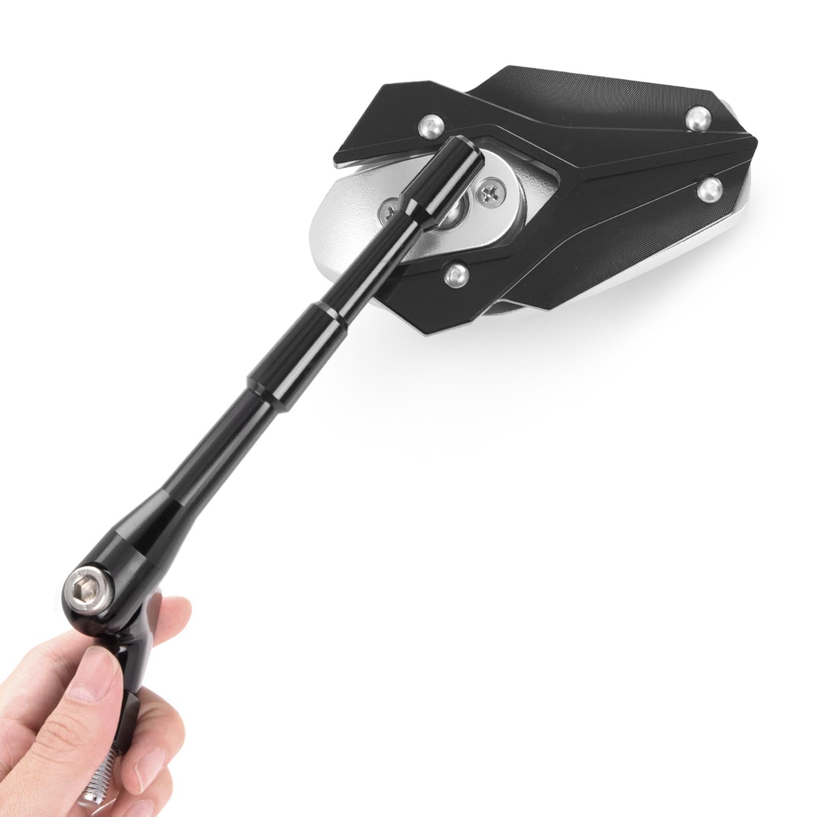Amazon | KiWAV バイパー バイクミラー 黒 左右セット 10mm 1.25 pitch