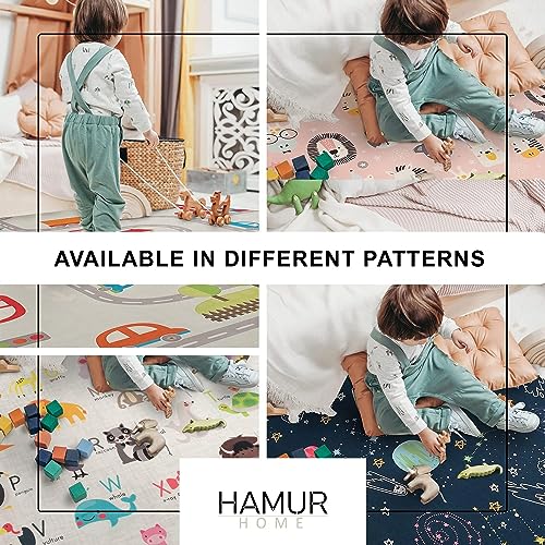 Tapis de jeu pliable pour chambre bébé et salle de jeux motif espace - 7