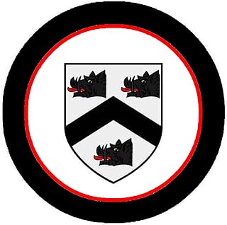 Evans 3" Coat of Arms Fridge Round Magnet