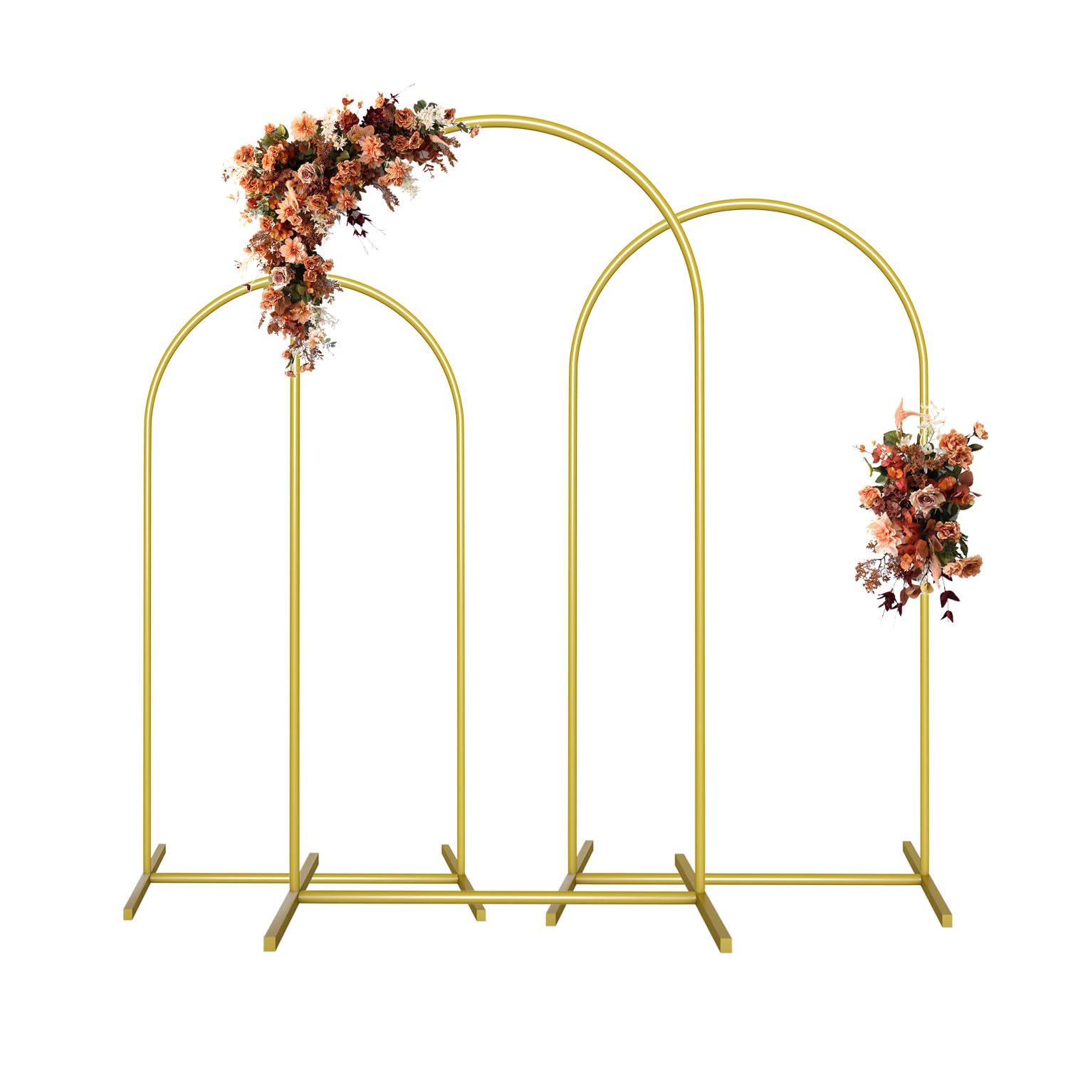 Bruiloft boog achtergrond standaard 15,6 x 16,6 ft vierkante bruiloft bogen voor ceremonie wit metalen boog standaard voor bruiloft bruids douche verjaardagsfeestje tuin bloemen bruiloft prieel