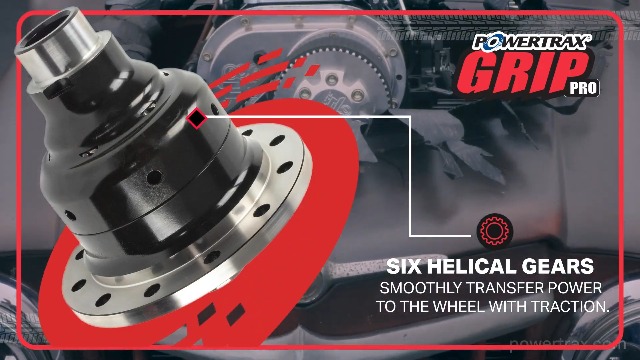 Amazon.com: PowerTrax GT109734 GRIP PRO Differential Carrier 34