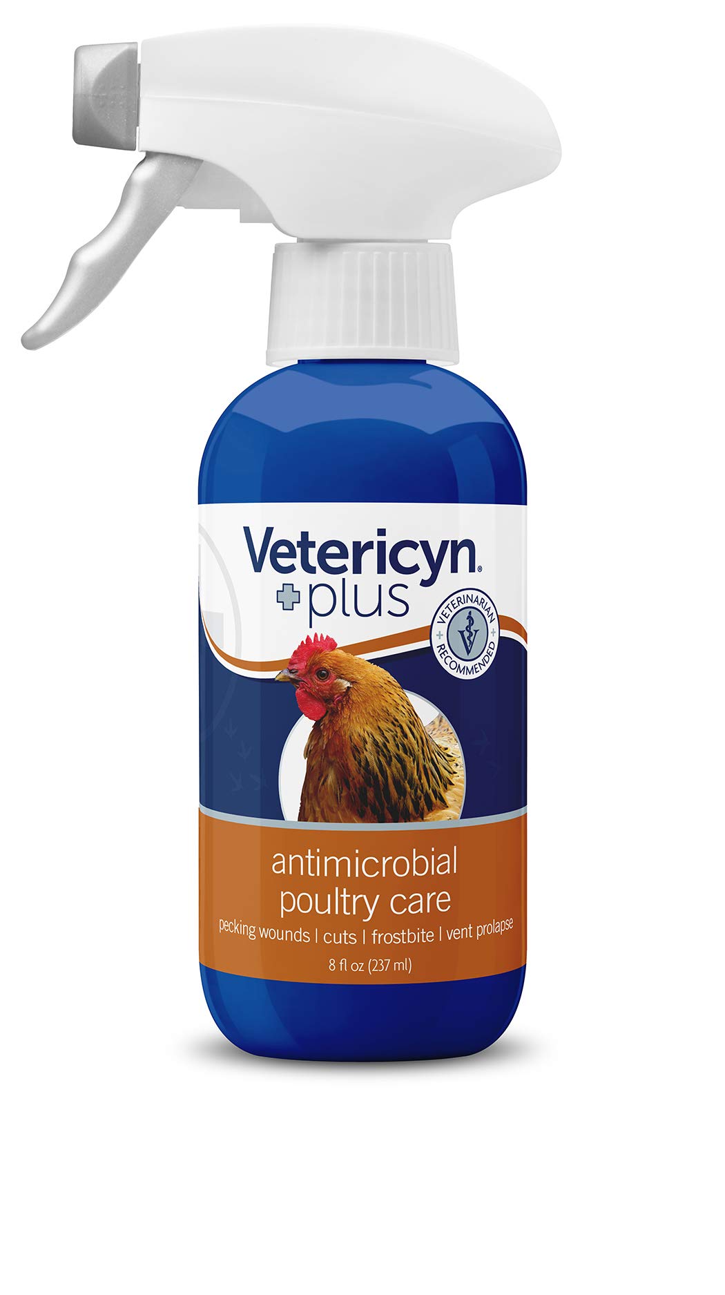 Vetericyn Plus Poultry Care. Spray to Clean Pecking Wounds, Cuts