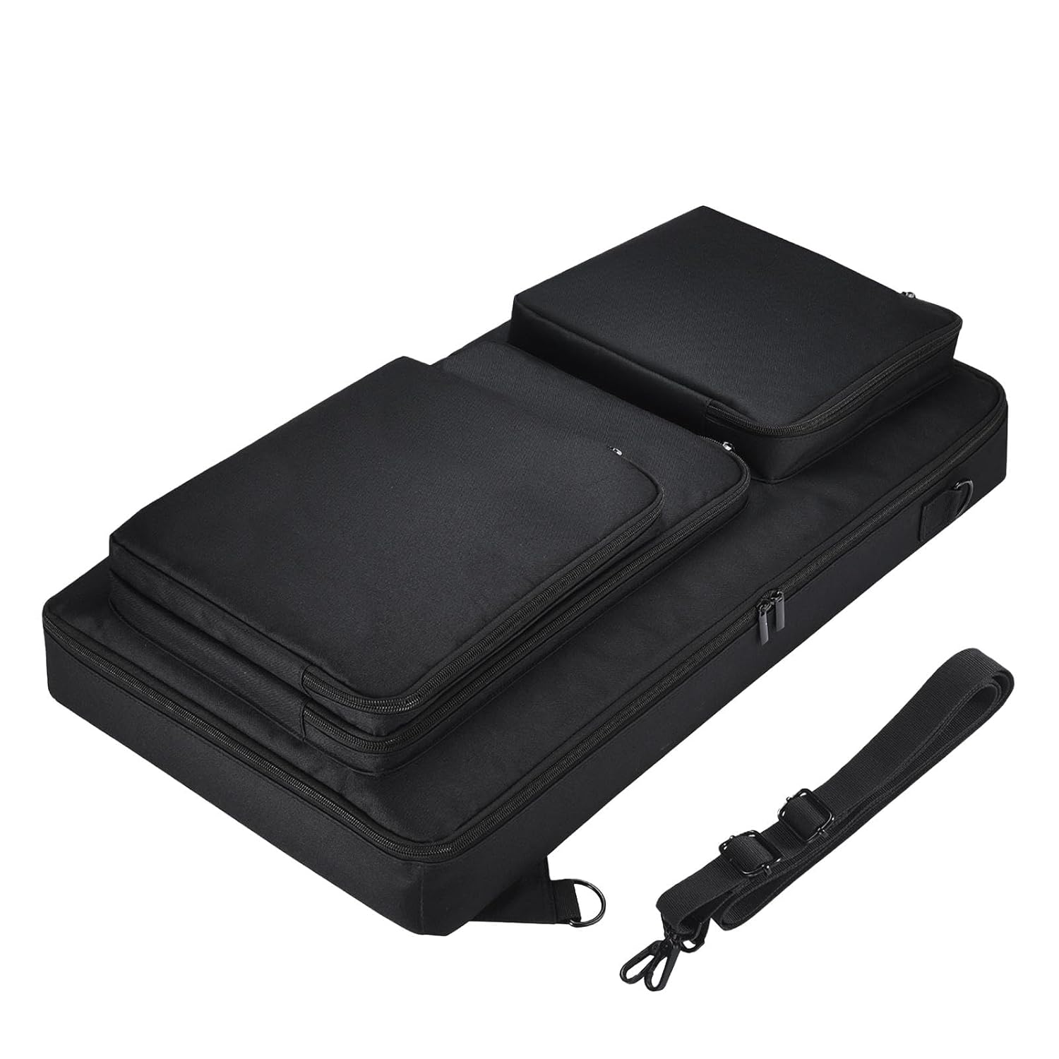 Enaskhi DJ Controller Storage Bag Scratch Resistant Portable Turntable