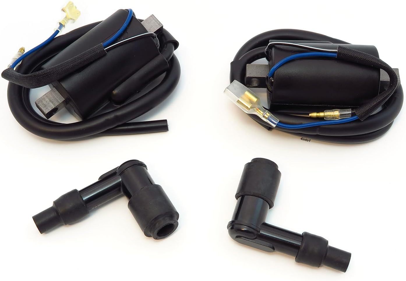 Ignition Coils and Caps - Compatible with Honda CB350 CL350 SL350K CB360 CL360 CJ360