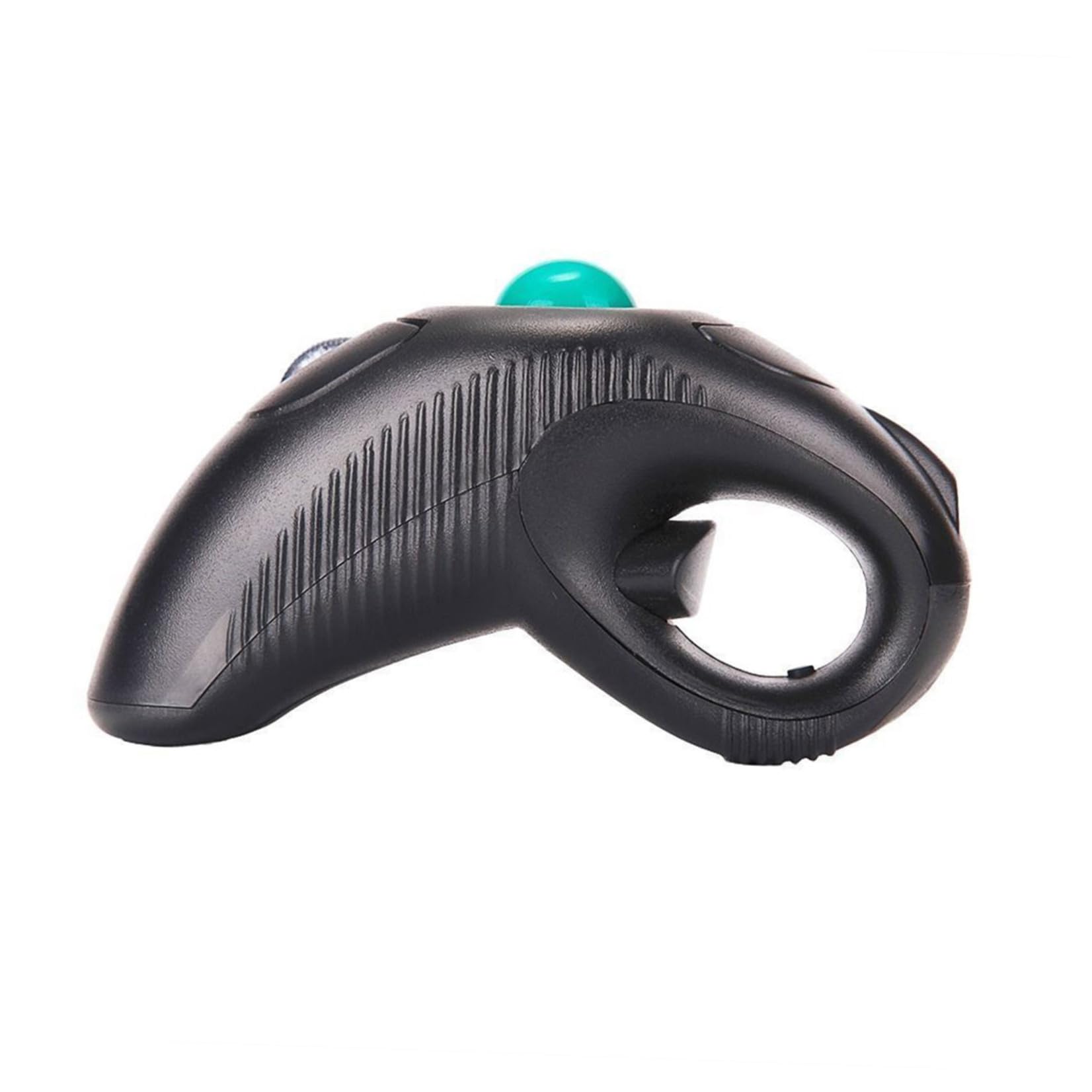 SHINEOFI Mouse Trackball Wireless Portatile Nero 5 Tasti 1000dpi Design Ergonomico a Forma di Delfino Compatibile Laptop e Porta USB