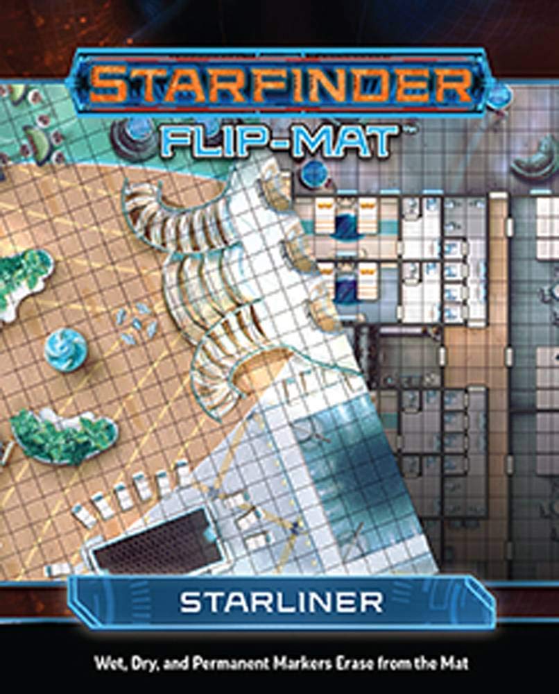 Paizo Starfinder Flip-Mat: Starliner
