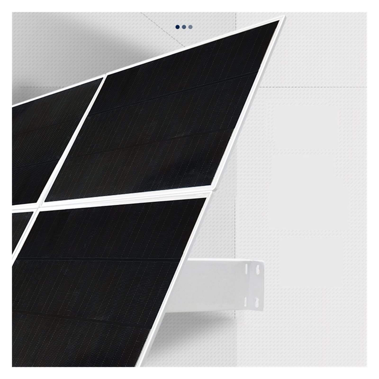 Pannello Solare Kit di Ricarica for Telecamera di Sorveglianza con Pannello Solare A Scandole da 80 W. di Generazione di Energia Fotovoltaica