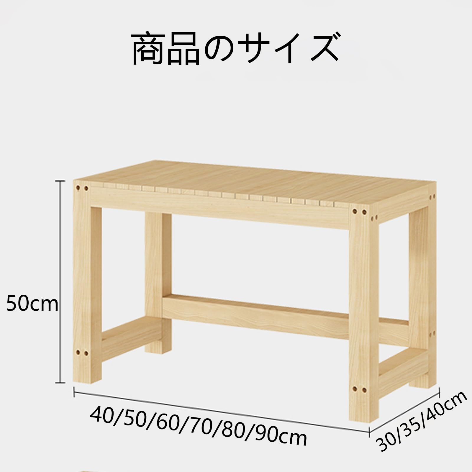 Amazon.co.jp: MDDKOP 水槽台 40/50/60/70/80/90cm水槽用 高さ50cm