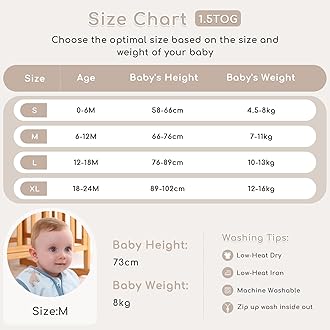 Baby Sleeping Bag 1.5 TOG 100% Cotton Fabric Toddler Sleep Bag 2 Pack for Infant 12-18 Months Unisex Baby Sleep Sack Blue Dolphin