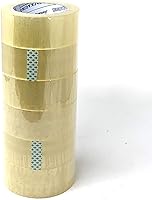 Vista 4 de Allgala Paquete de valor de cinta de embalaje de sellado de cartón resistente, transparente (4 rollos) 3 "x110-TP10003