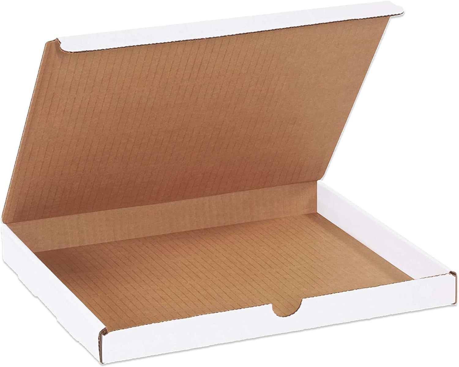 BOX USA Small Shipping Boxes 11.125"L x 8.75"W x 1"H, 50-Pack | Foldable Corrugated Cardboard Crush-Proof Box for Shipping, Packing, Moving and Storage 11 1/8 x 8 3/4 x 1