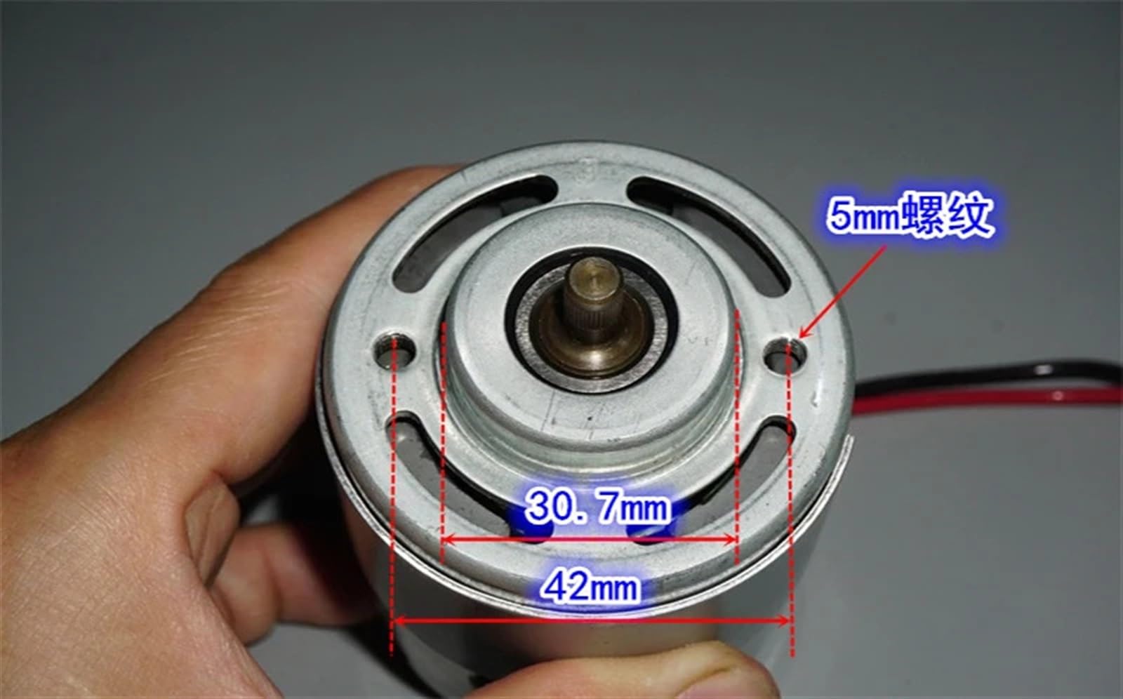 58 mm 9-głowicowy silnik DC 12 V 18 V 24 V 19000 obr./min silnik o dużej mocy silnik z łożyskiem kulkowym 1 szt