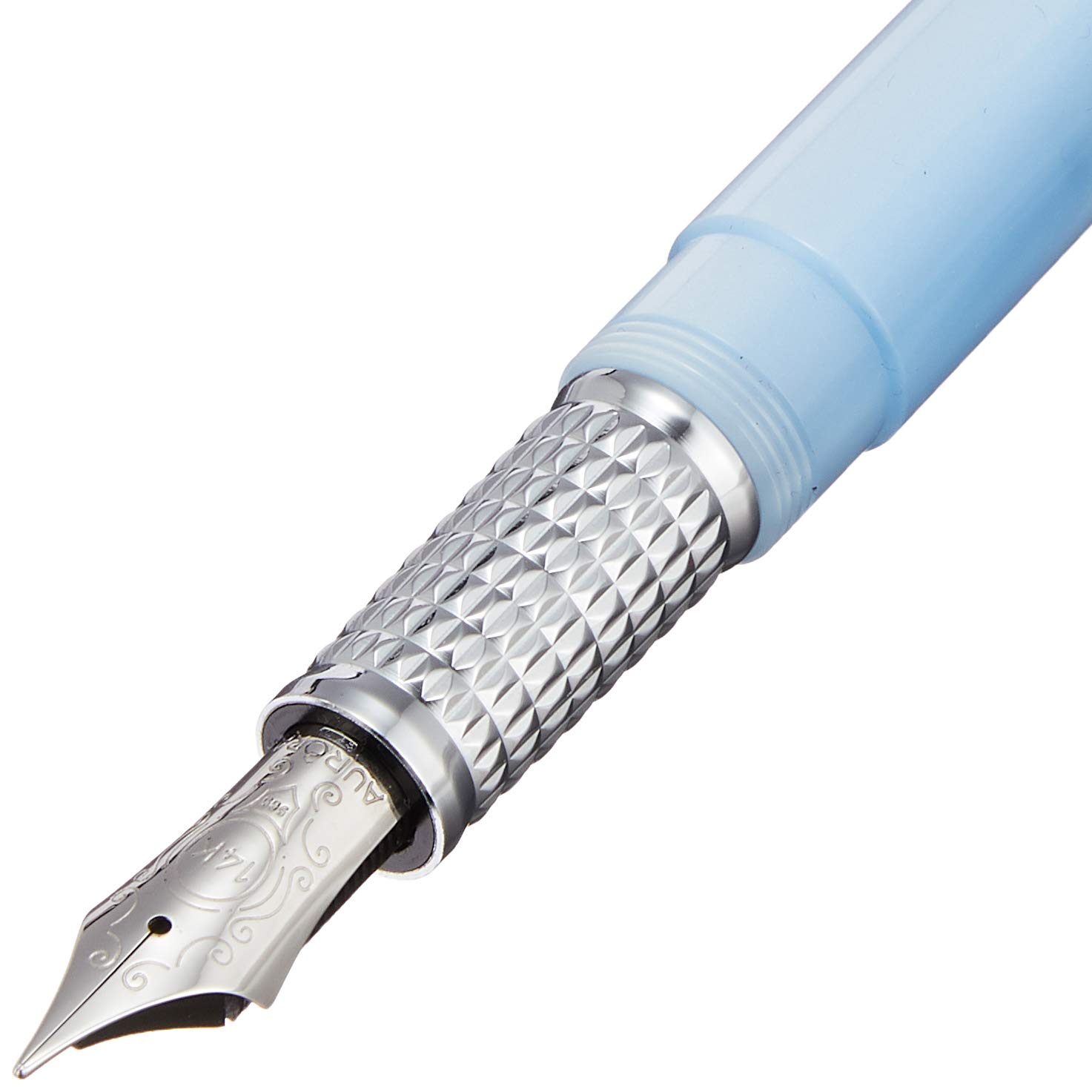 Amazon | アウロラ 万年筆 F 細字 アルファ H11-CAF アズーロ 両用式