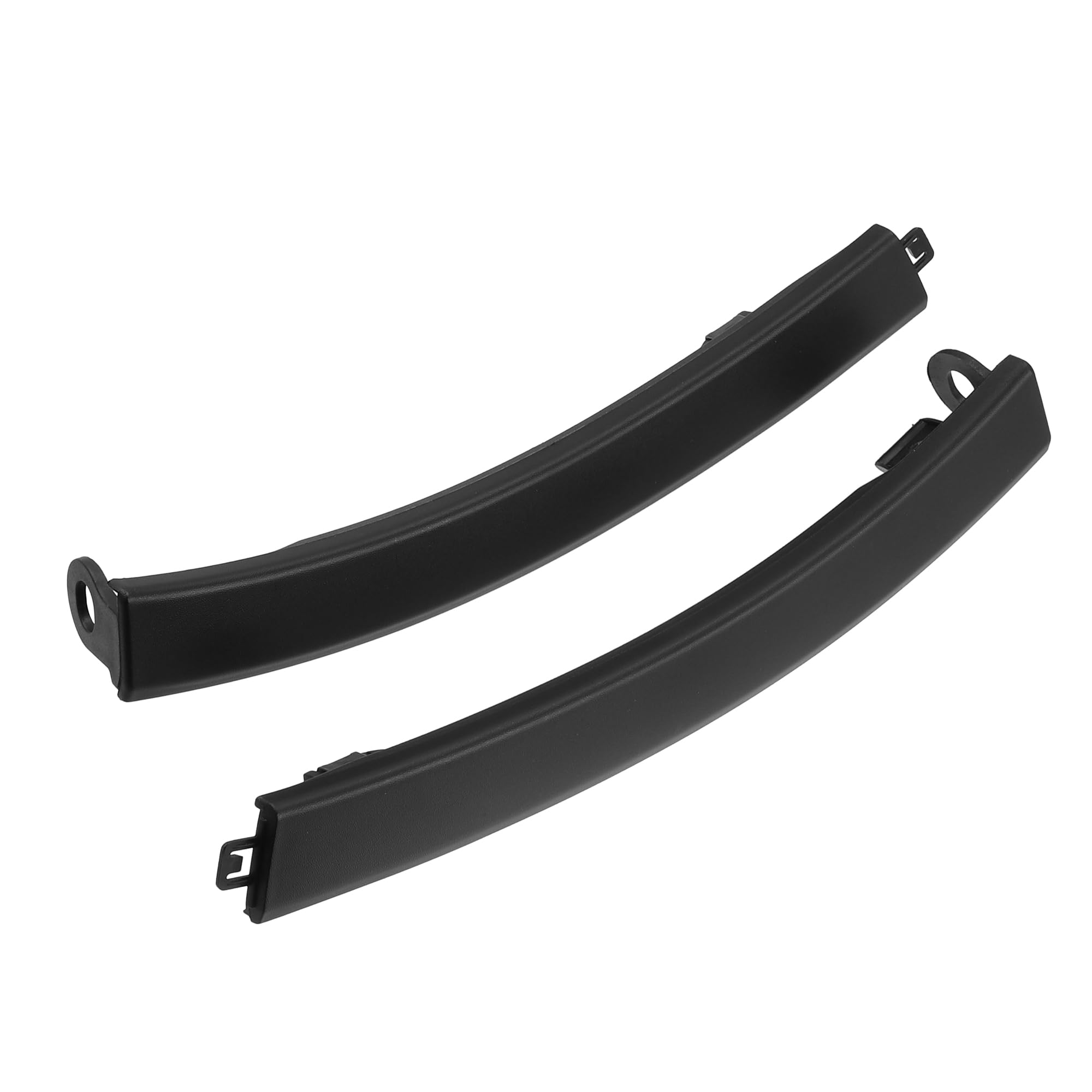 Hihaha No.71103SWA000/71108SWA000 / Bumper Wheel Fender for Honda CR-V 2007-2011 / Front Bumper Wheel Fender/Durable Plastic / 1Pair Black