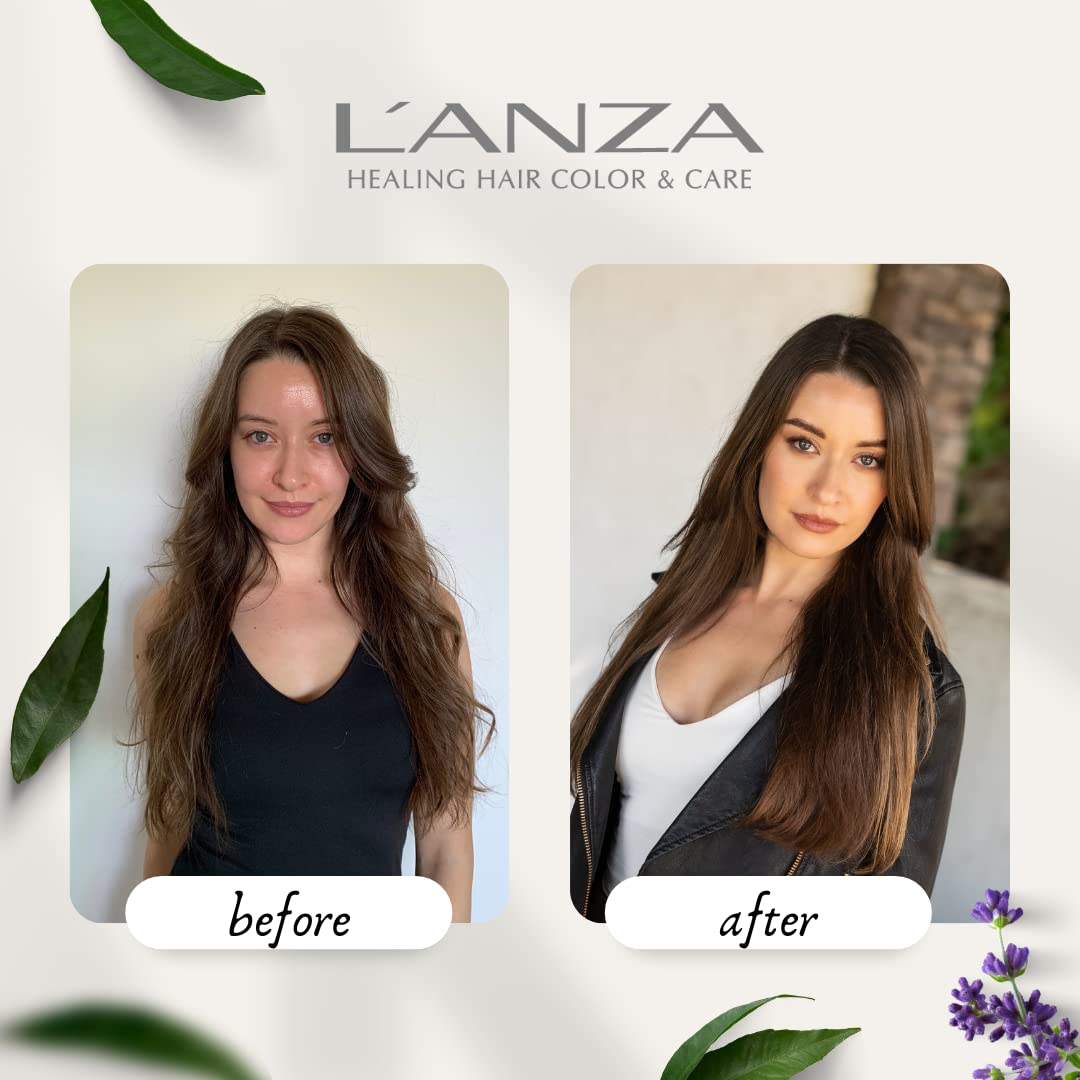 L'ANZA Conditioner mit pflegender Kukuinuss, Pflegespülung für perfektes, seidiges Haar, geeignet für alle Haartypen (1000 ml)