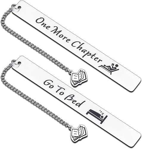 Regalos para amantes de los libros, marcapáginas de doble cara para mejores amigos, niños, divertido marcapáginas para lectores, mujeres y hombres,