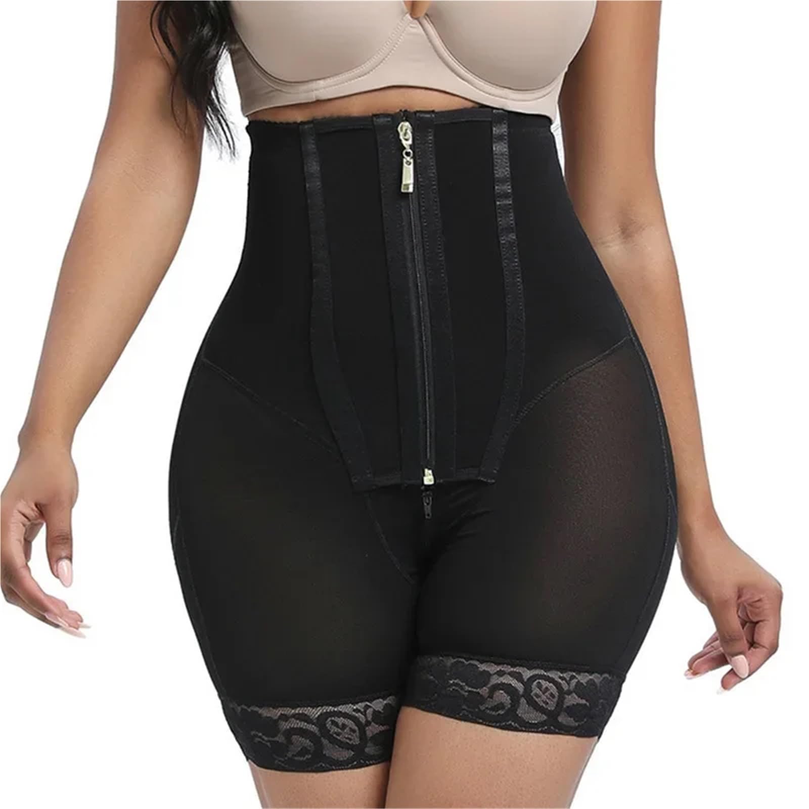 Faja Moldeadora Mujer Shaperwear Mujeres Fajas de Alta compresión Entrenador de Cintura Bragas de Control de Barriga Body Shaper Shorts