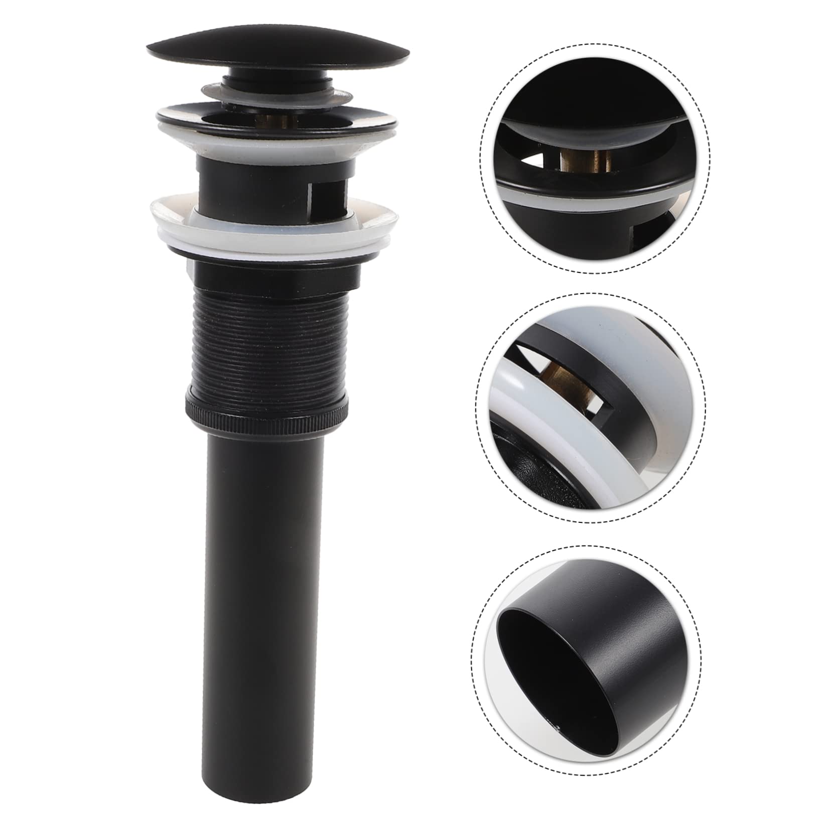 Homoyoyo Tapón De Drenaje para Lavabo Desagüe Rápido De Rebose Diseño up para Lavabos