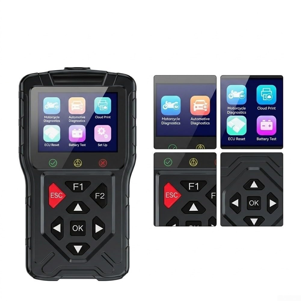 Lettore per auto M60 con display LCD a colori da 2,8 pollici per M60