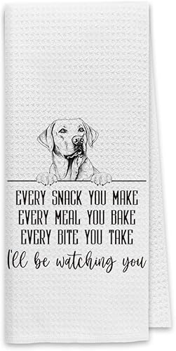 Miniatura 30 de Toallas de cocina Dibor Goldendoodle, toallas de cocina Goldendoodle, toallas de mano de tela divertidas para cada comida que haces para perros,