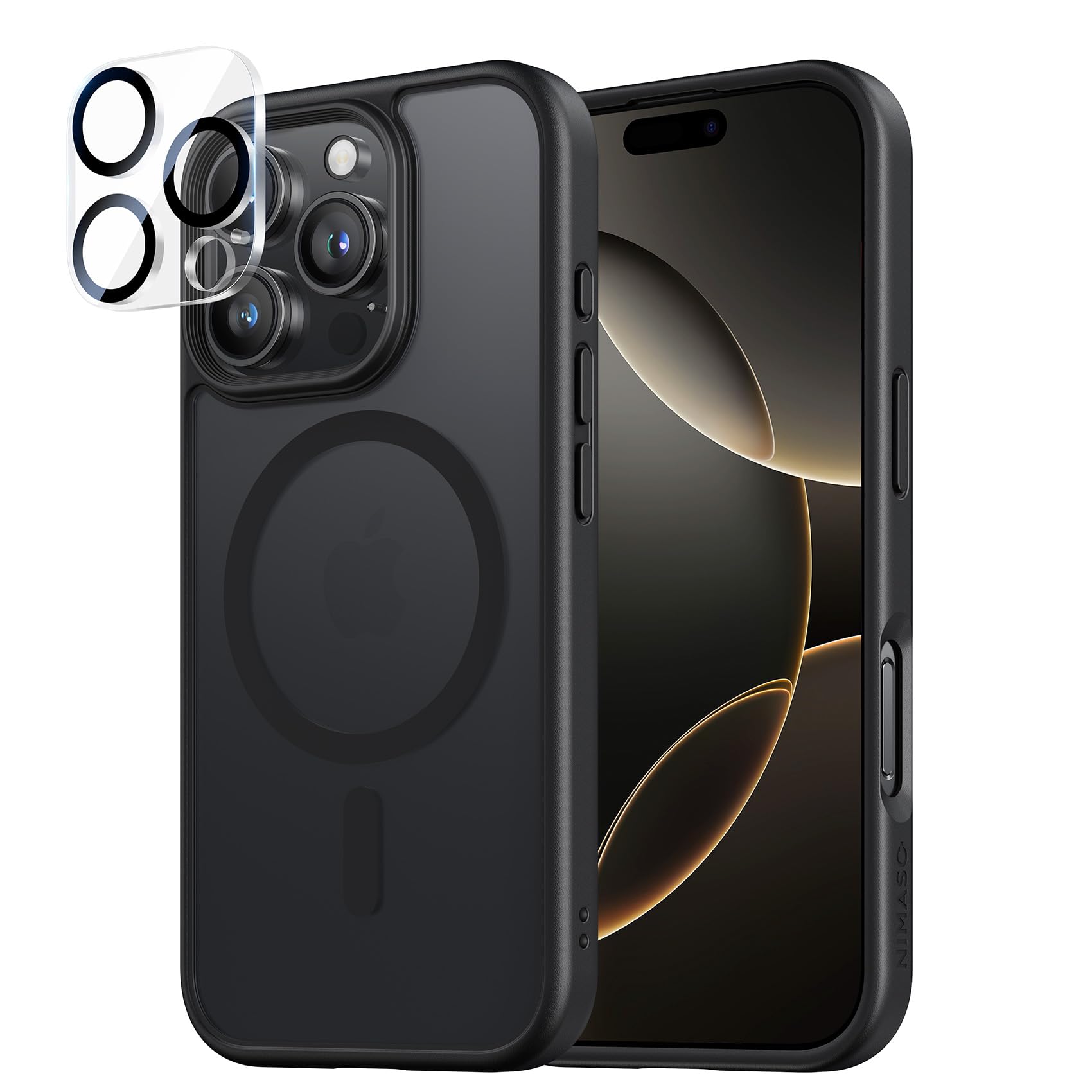 Amazon.co.jp: NIMASO iPhone16Pro用ケース+カメラフィルム MagSafe
