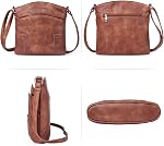 CLUCI Sacs à dos pour femmes Petit cuir Purse pour dames Sacs pour épaule