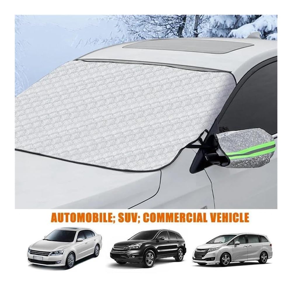 Impermeable a Prueba de Granizo, toldo Universal, Protector de Media Lona, ​​Parasol Exterior para Parabrisas Delantero, Cubre Parabrisas de Coche, protección contra heladas