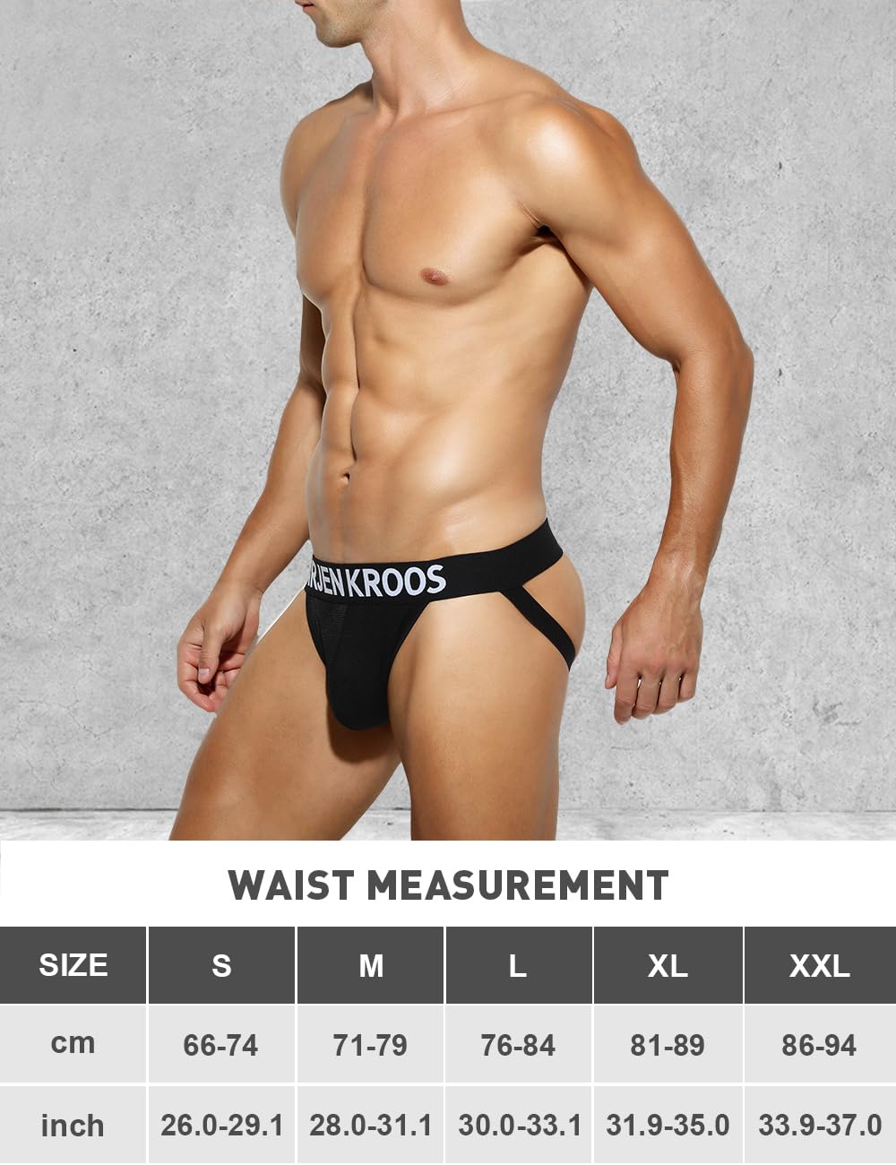 Casey Kevin Jockstrap Męskie stringi oddychające figi sportowe stringi seksowne męskie stringi z zawieszeniem bielizna